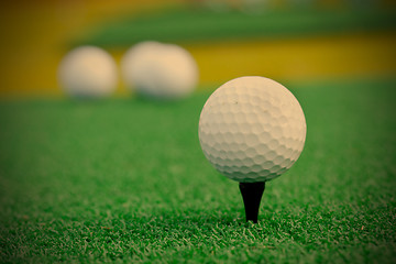 Image showing Golf ball