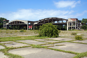 Image showing Old airport