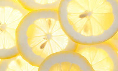 Image showing slices of lemon