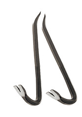 Image showing Crowbars on white