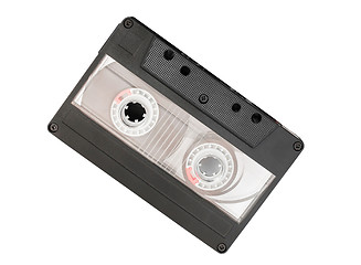 Image showing cassette tape isolated on white