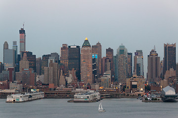 Image showing Manhattan skyline