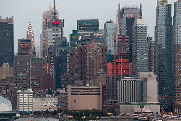 Image showing Manhattan skyline