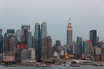 Image showing Manhattan skyline