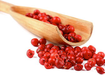 Image showing Red Peppercorns