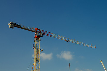 Image showing Construction Crane