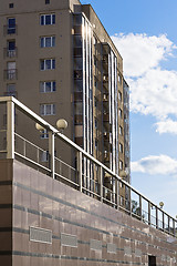 Image showing Modern city architecture in summer 