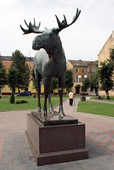 Image showing Bronze elk