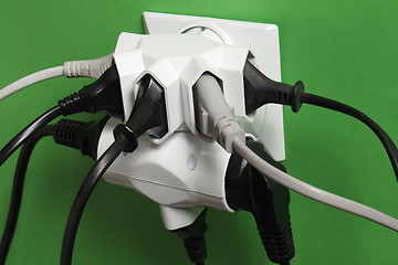 Image showing Plugs and outlet