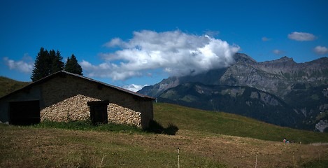 Image showing Mountain landscape in Alps