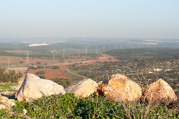 Image showing Hiking in Israel landscape