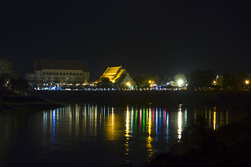 Image showing Night Phitsanulok City