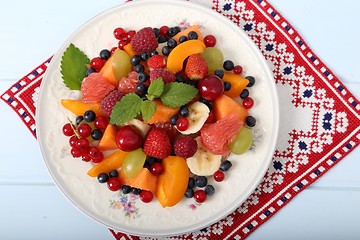 Image showing Fruit salad