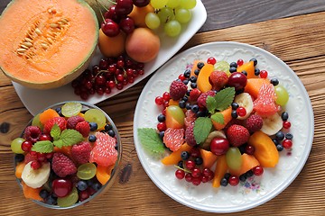 Image showing Fruit salad.