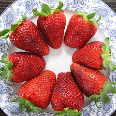 Image showing Strawberries