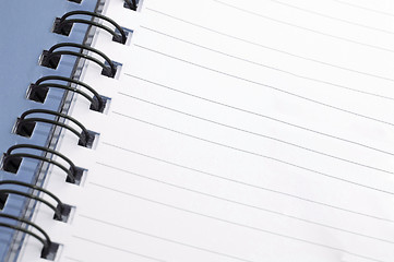 Image showing Notepad closeup