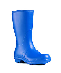 Image showing rubber boot isolated on white