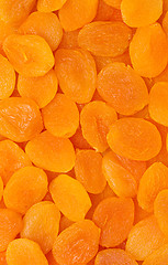 Image showing Dried apricots