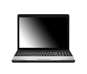 Image showing Laptop isolated