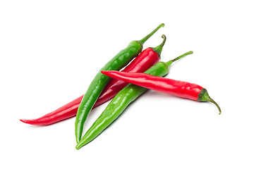 Image showing Chili pepper isolated on white background