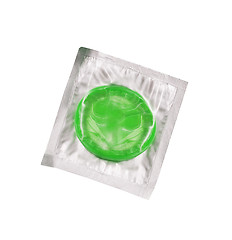 Image showing Condom isolated on white background