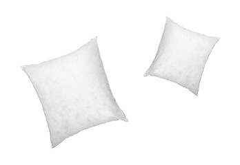 Image showing White pillows