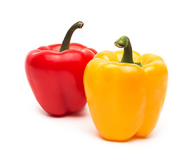 Image showing red pepper isolated on white background