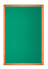 Image showing old blank blackboard