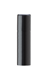 Image showing Black bottle deodorant isolated