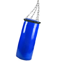 Image showing punching bag isolated