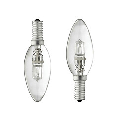 Image showing two light bulbs on a white background