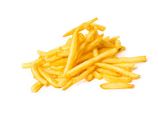 Image showing pile of appetizing french fries