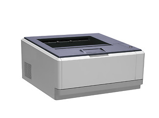 Image showing Printer. On a white background.