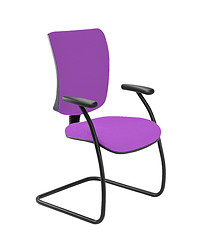 Image showing office chair isolated