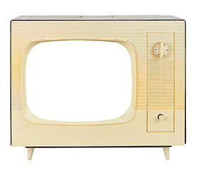 Image showing retro tv