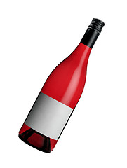 Image showing Sparkling Red Wine Bottle