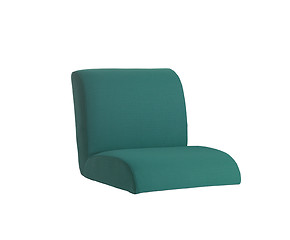 Image showing green couch