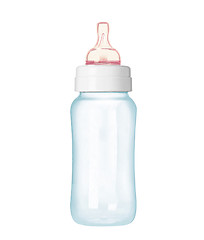 Image showing baby bottle isolated on white background