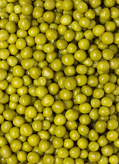 Image showing background of wet green peas