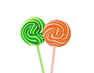 Image showing lollipop isolated on the white background