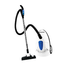 Image showing vacuum cleaner isolated