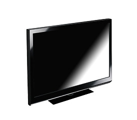 Image showing tv monitor isolated