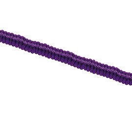 Image showing close up of a rope on white background