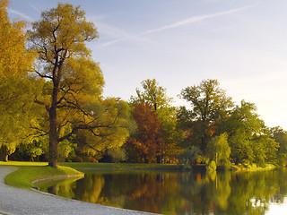 Image showing autumnal park