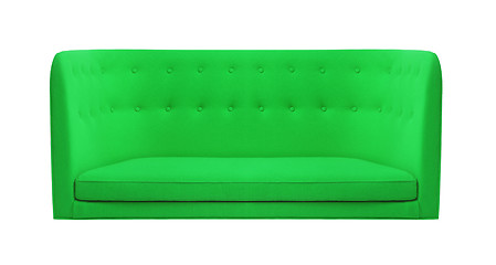 Image showing green couch