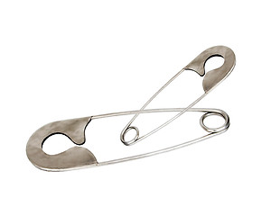 Image showing Safety pin isolated 