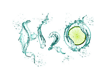 Image showing h2o with lime