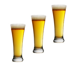 Image showing Beer glasses