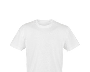 Image showing white T-shirt isolated