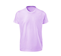 Image showing light purple T-shirt